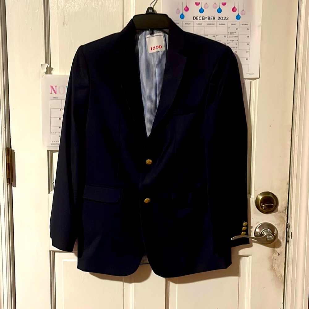Izod navy blazer